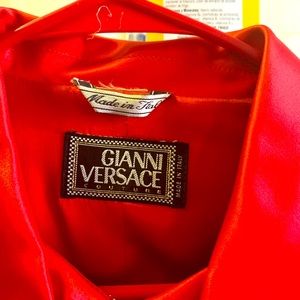 Letting go of my favorite red Versace jacket